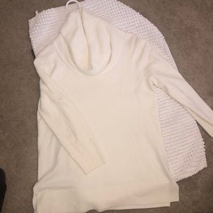 S cow neck sweater shirt
